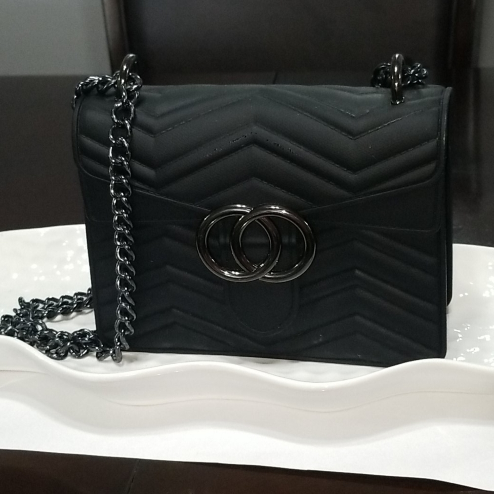 Womens black purse